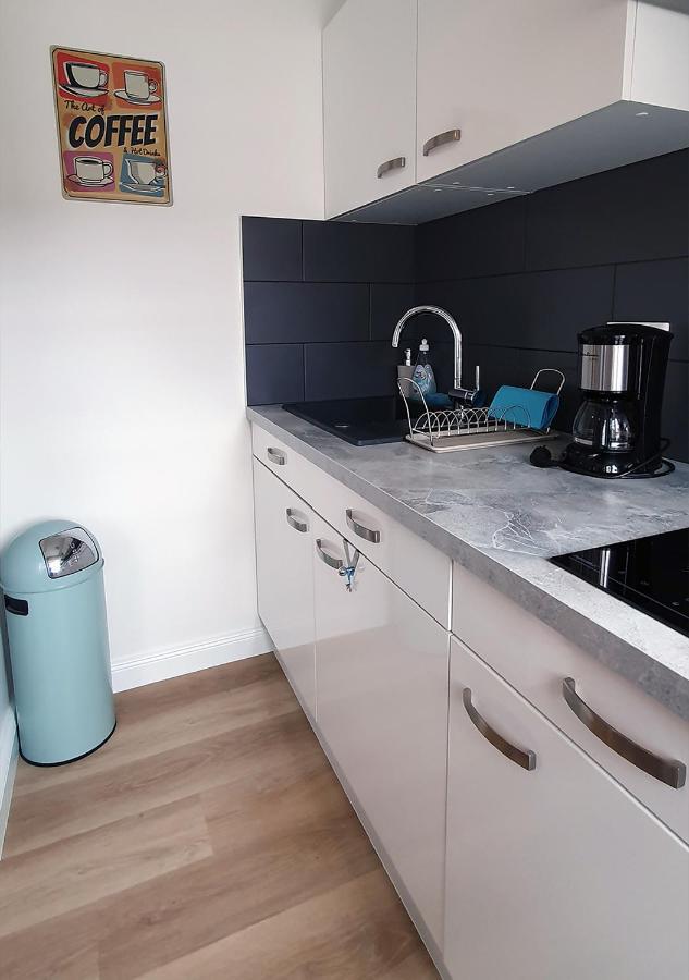 Elegante Einzimmerwohnung Flensburg Bagian luar foto